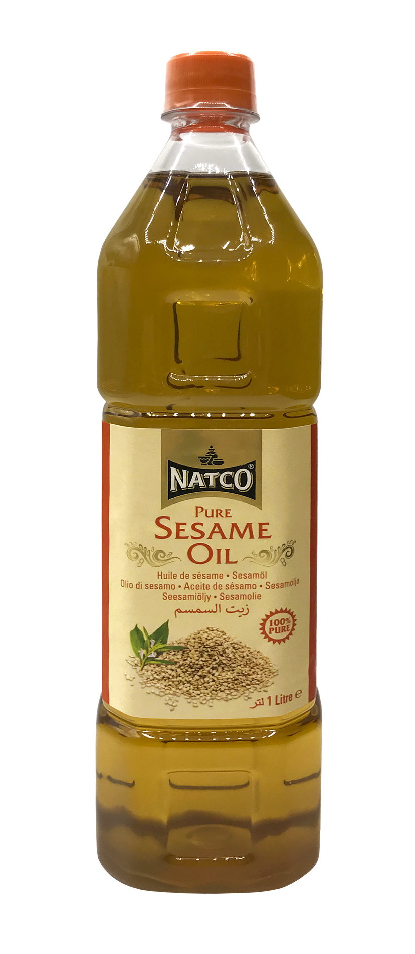 Natco Pure Sesame Oil 1 Litre – Natco Foods Shop