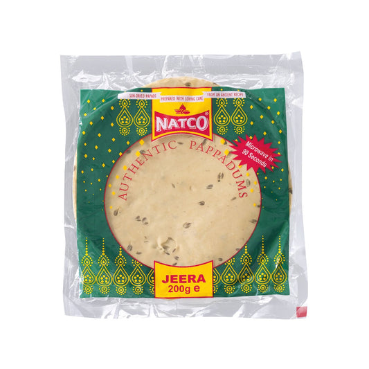 Pappadoms Jeera (Microwavable) 200g