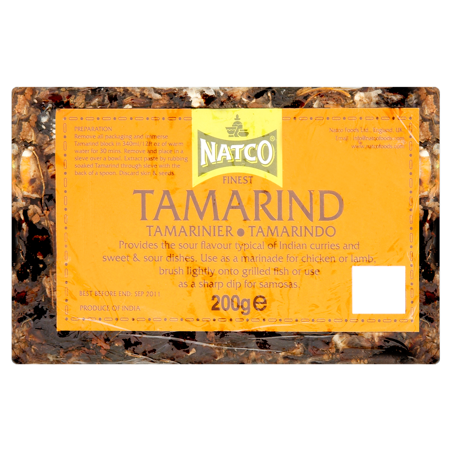 Tamarind Slab 200g