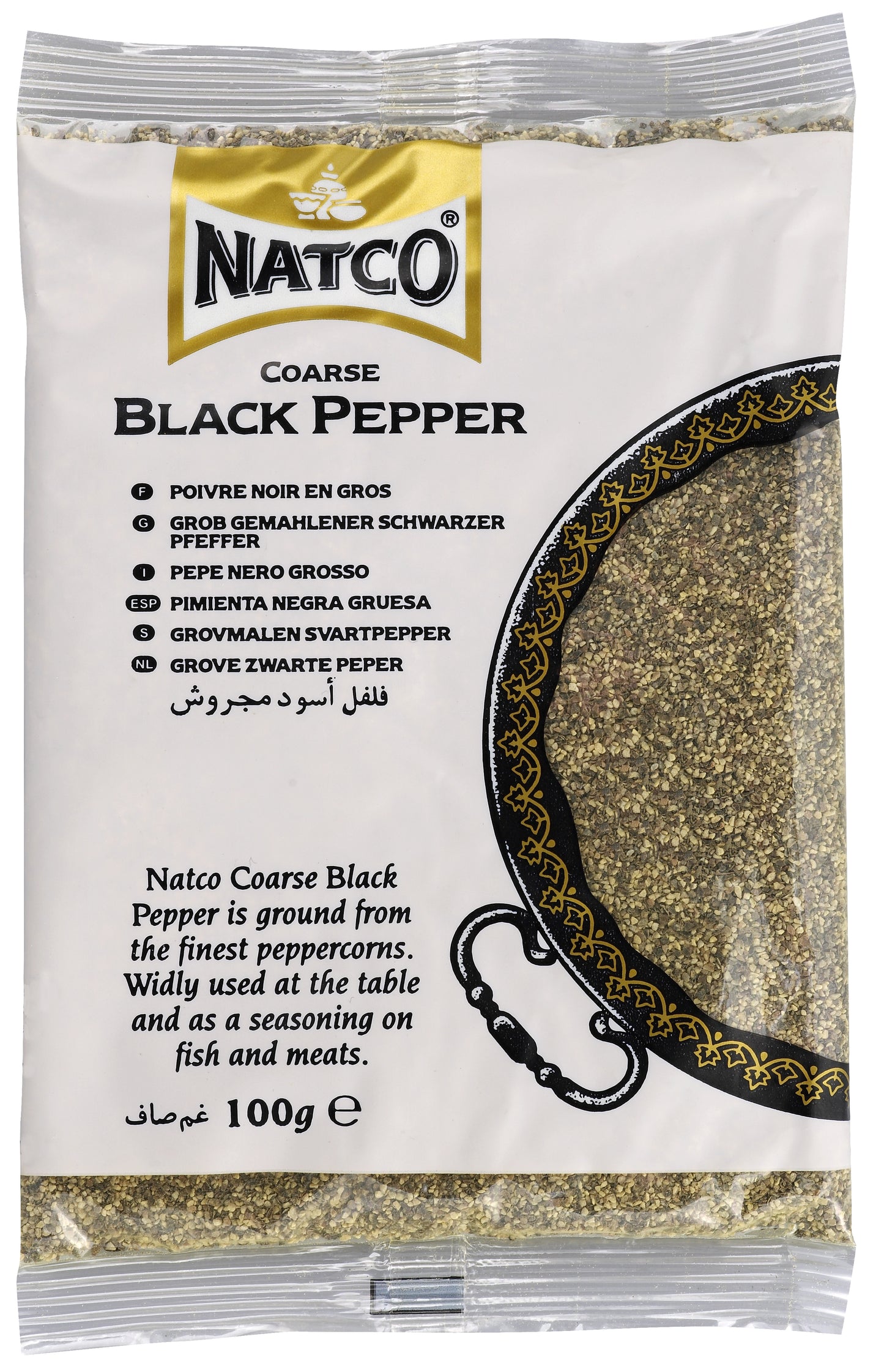 Black Pepper Coarse 100g