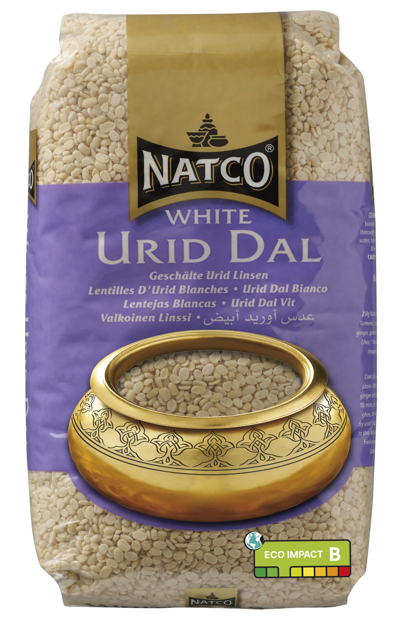Urid Dal White Full Case 4x1kg