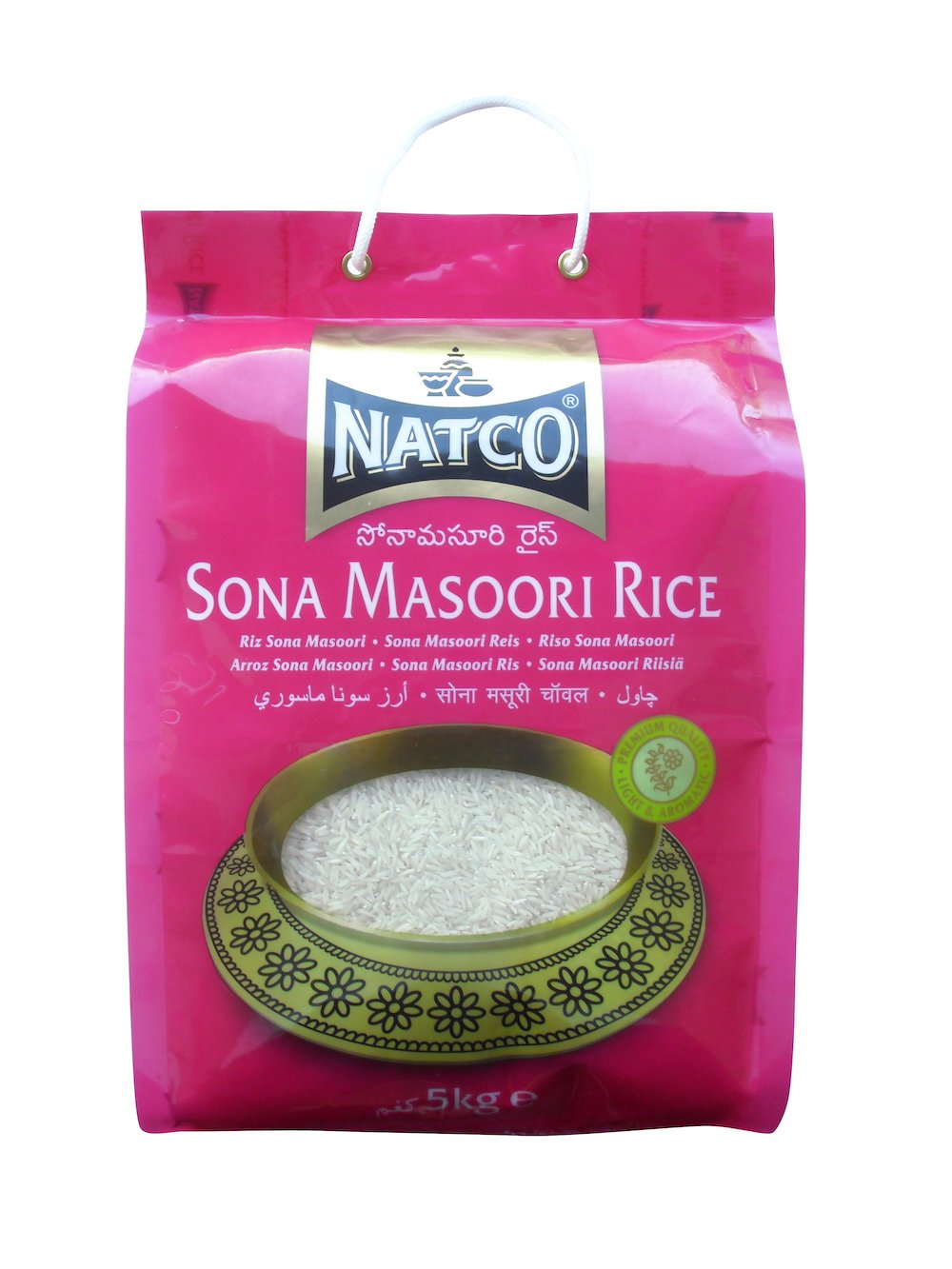 Natco Sona Masuri Rice 5kg – Natco Foods Shop