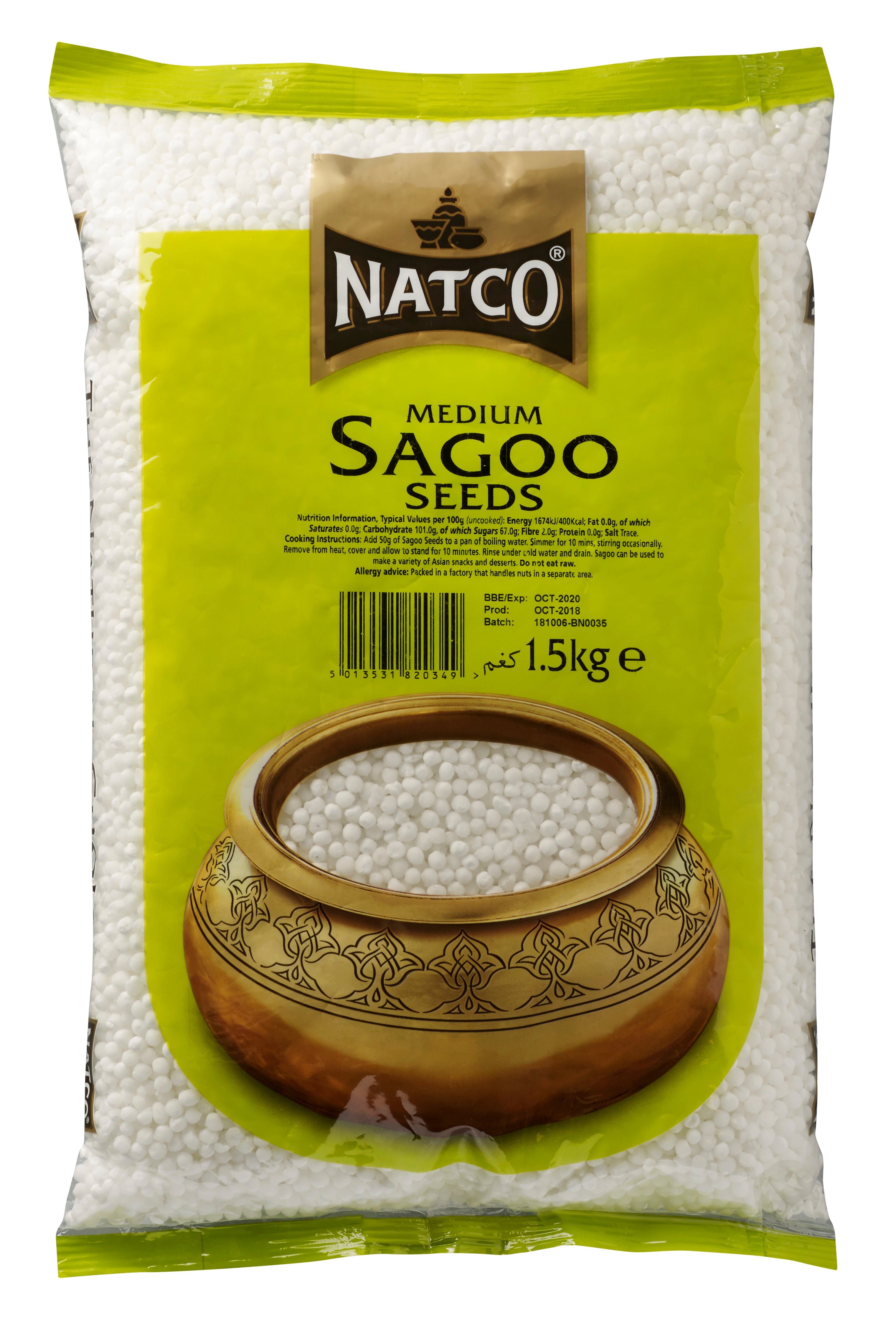 Sagoo Seeds Medium 1.5kg