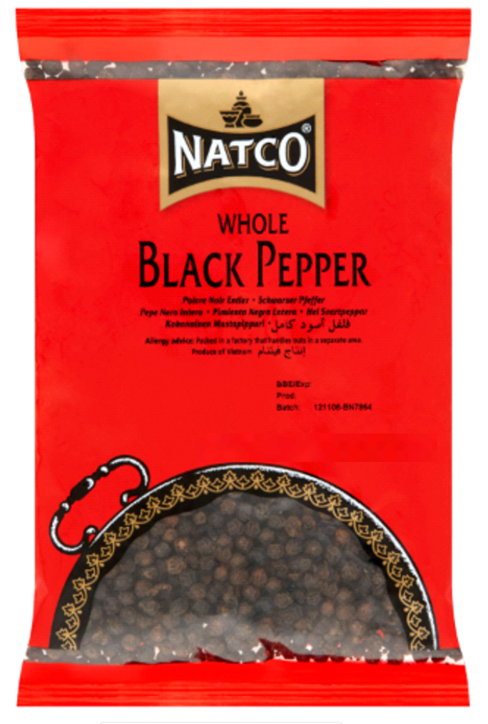 Black Pepper Whole 1kg