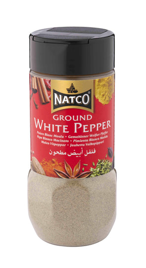 White Pepper Ground Jar 100g
